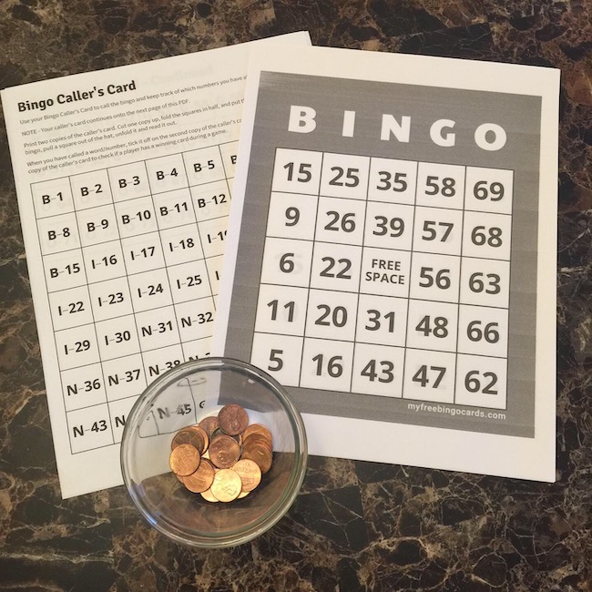 Play bingo with friends